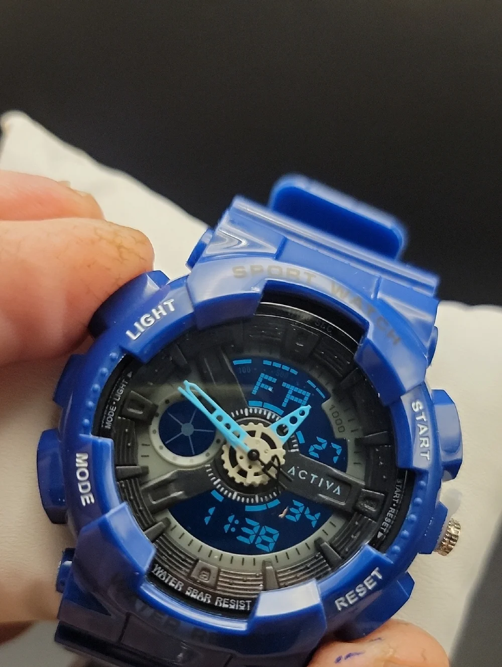 NWT ACW499-018 Activa Pixel X Invicta Digital Men's Chronograph Watch - 50mm